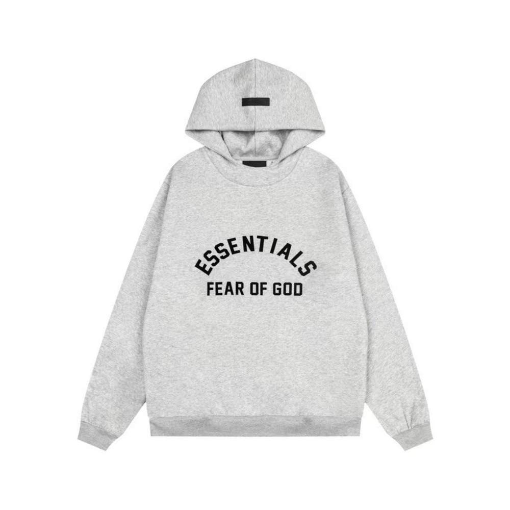 NWT Fear of God Essentials Light Grey Hoodie